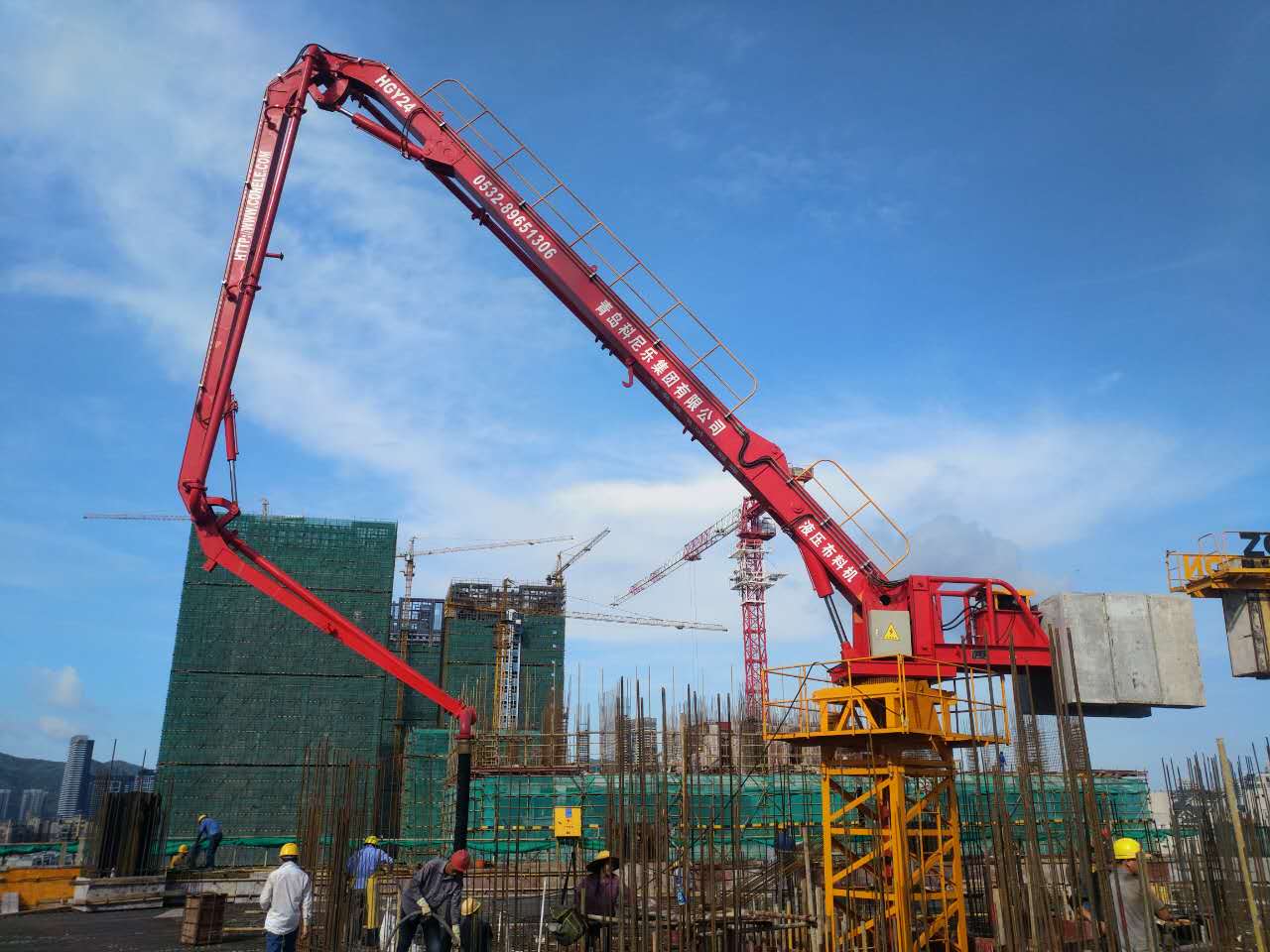 混凝土布料機，布料機
