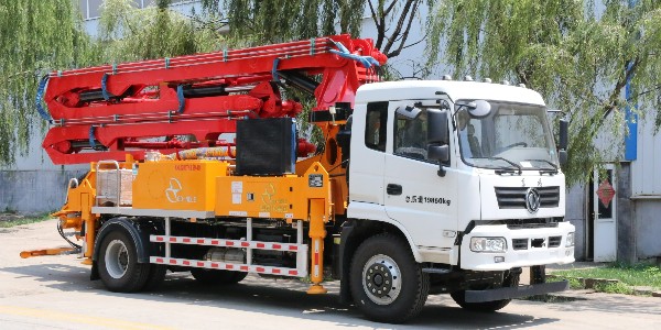 混凝土泵車的應用優勢